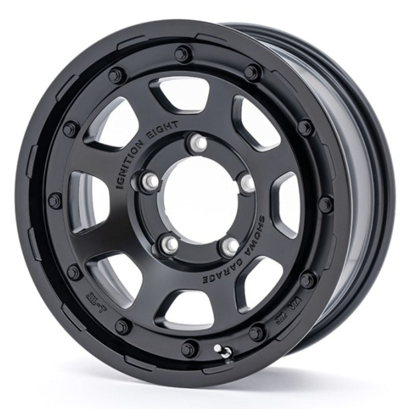 SHOWA GARAGE IGNITION EIGHT Matte Black 16" Wheels for Jimny