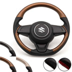SHOWA GARAGE Leather Combination Steering Wheel Matte Jimny (2018-ON)