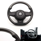 SHOWA GARAGE Leather Combination Steering Wheel Matte Jimny (2018-ON)