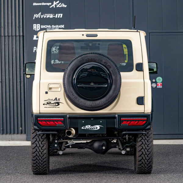 SHOWA GARAGE Spare Tire Upward Relocation Stays Jimny (2018-ON)