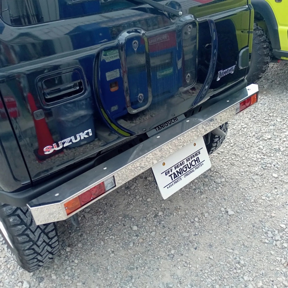 TANIGUCHI Square Stainless Steel Rear Bumper Jimny (2018-ON)