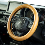 SHOWA GARAGE Antique Leather Steering Wheel Cover for Jimny