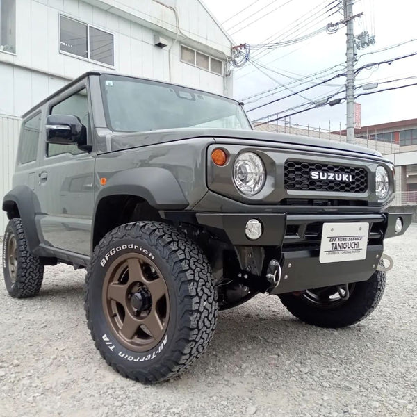 TANIGUCHI Heavy-duty Steel Front Bumper type 3 Jimny JB74 (2018-ON)