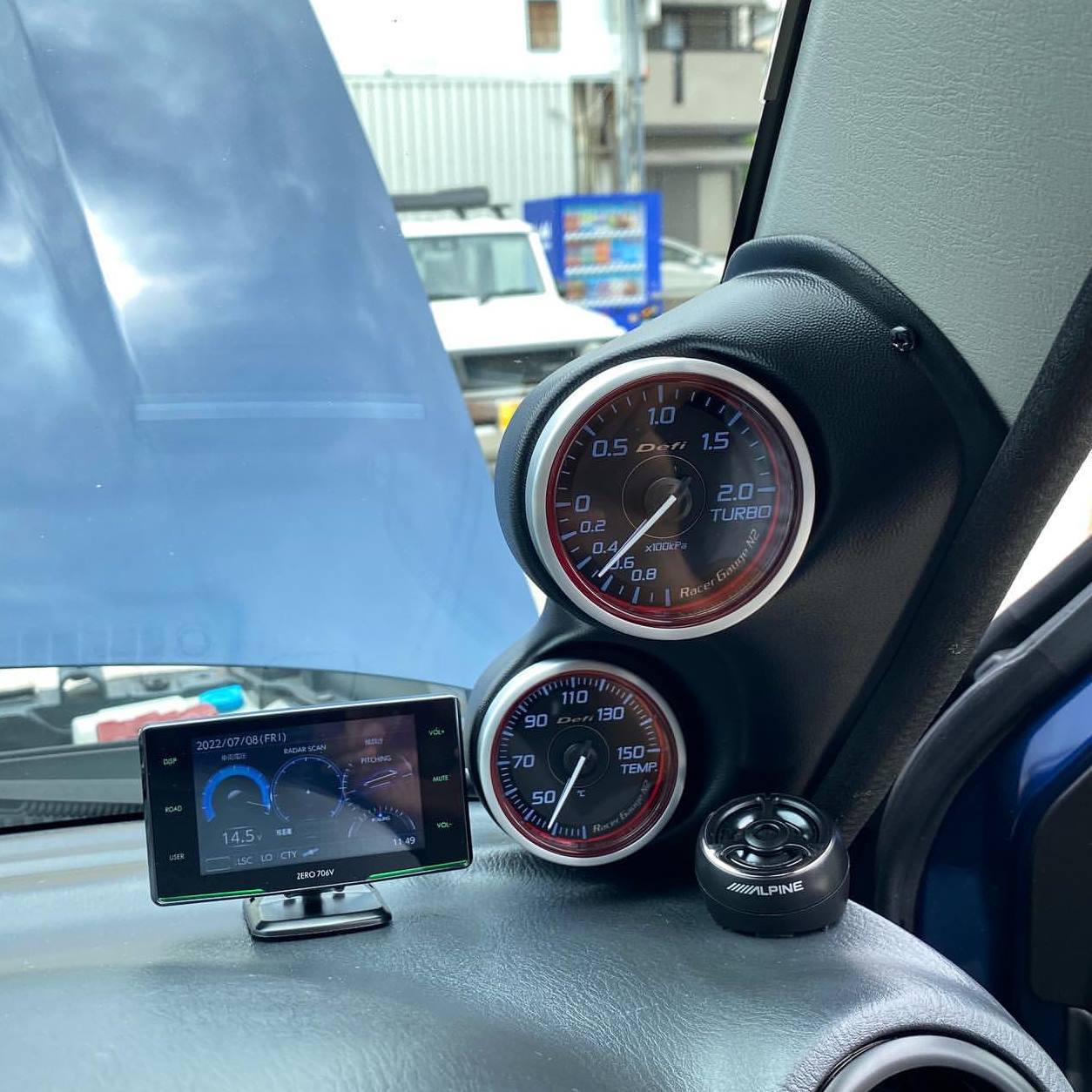 TANIGUCHI Dual Gauge Pod Jimny (1998-2018) RHD