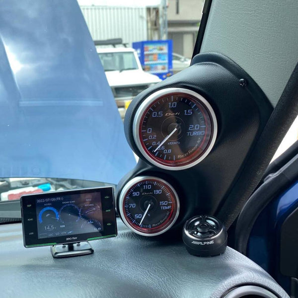 Defi Racer Gauge N2+ (temperature, pressure, turbo boost, voltage)