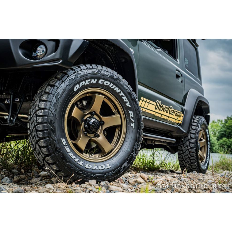 ガレージM様 SHOWA GARAGE Type-M Matte Bronze set of Wheels for Jimny from