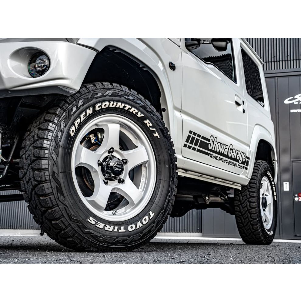 SHOWA GARAGE Type-M White 16" Wheels for Jimny