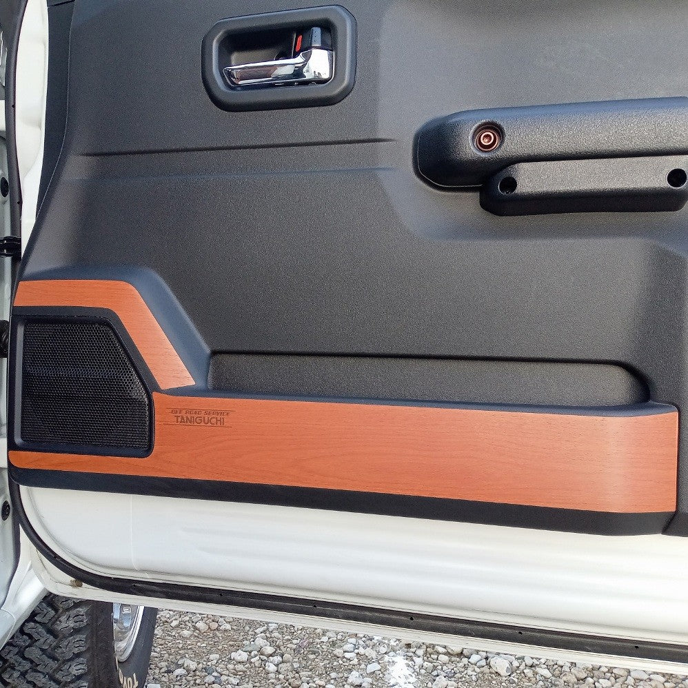 TANIGUCHI Wood Grain Door Trim Panel Lower Sheets Jimny (2018-ON)