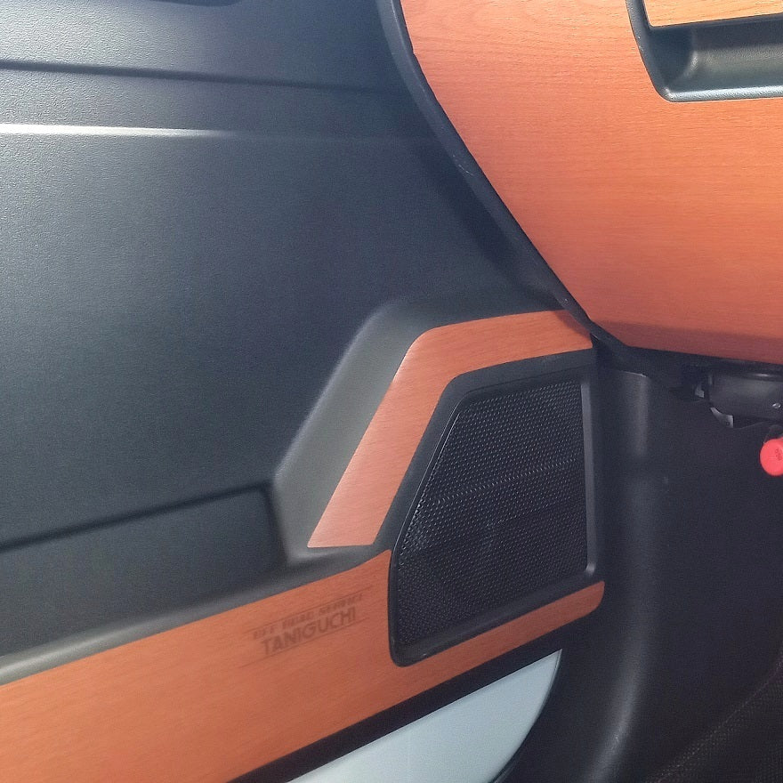 TANIGUCHI Wood Grain Door Trim Panel Lower Sheets Jimny JB74 Japan