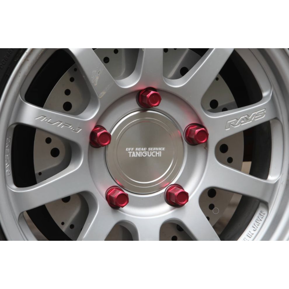 KYO-EI Lightweight Aluminum Wheel Nuts with Anti-theft Nuts for Jimny