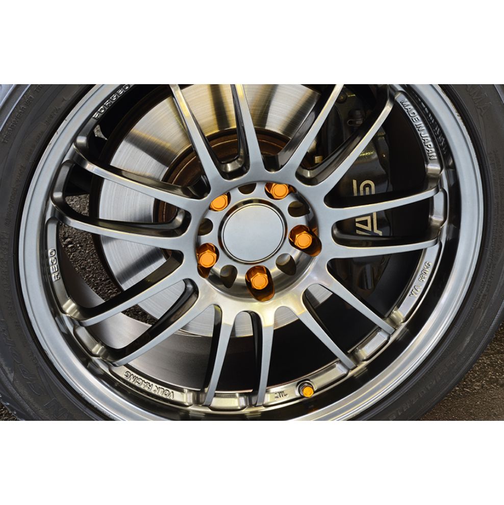 KYO-EI Lightweight Aluminum Wheel Nuts with Anti-theft Nuts for Jimny