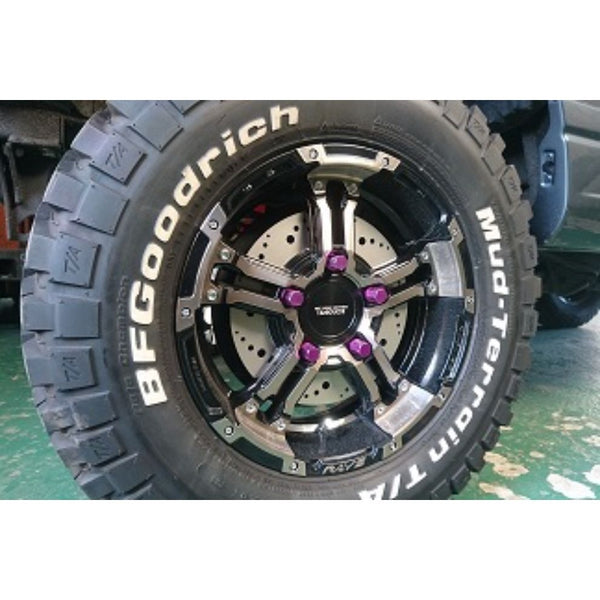 KYO-EI Lightweight Wheel Nuts with Anti-theft Nuts for Jimny