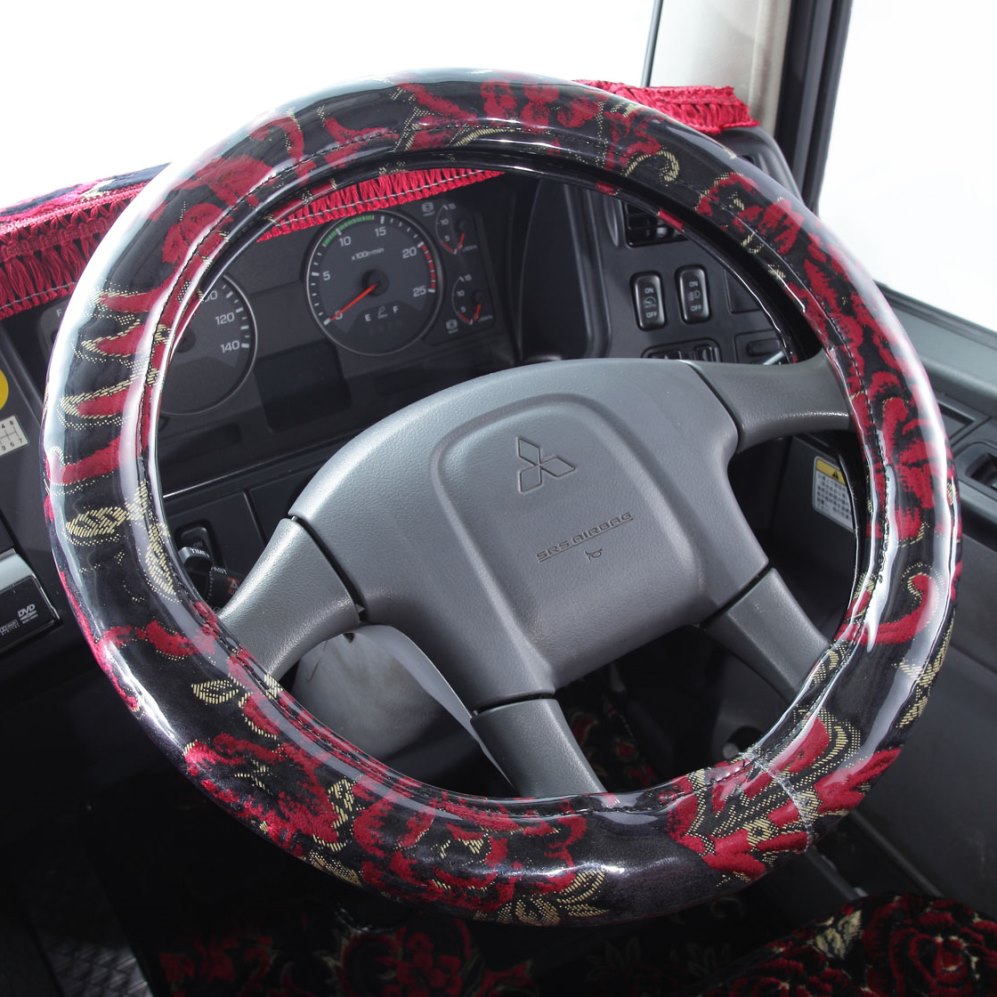 GRACE MADONNA Kinkazan-ori Steering Wheel Cover Normal Type