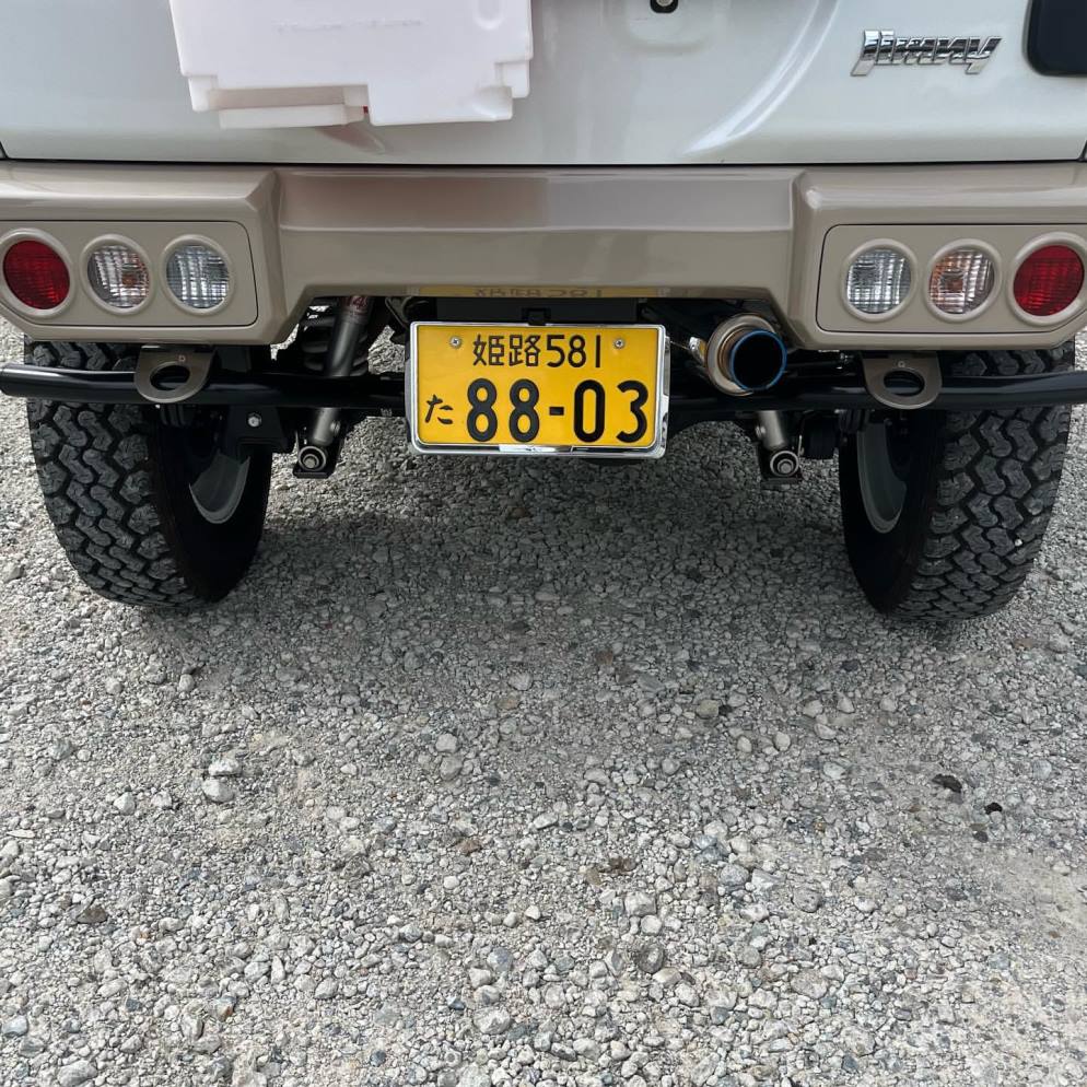 TANIGUCHI Lower License Plate Relocation Kit Jimny JB64 (2018-ON)