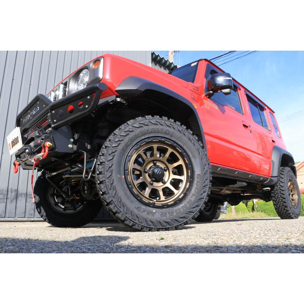 MID NITRO POWER M10 PERSHING Matte Bronze 16" Wheels for Jimny