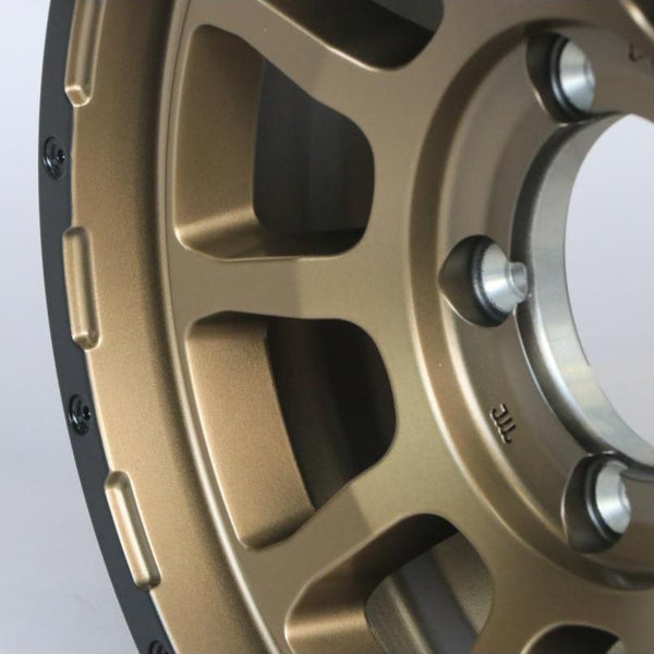 MID NITRO POWER M10 PERSHING Matte Bronze 16" Wheels for Jimny
