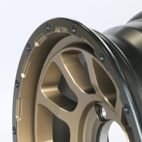 MID NITRO POWER M10 PERSHING Matte Bronze 16" Wheels for Jimny