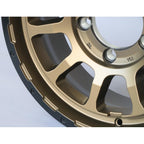 MID NITRO POWER M10 PERSHING Matte Bronze 16" Wheels for Jimny