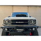 SUZUKI Print Letters Emblem with Mounting Bolts 29x3cm
