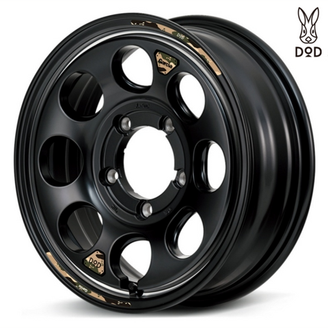 MID x DOD Usharin Black 16" Wheels for Jimny