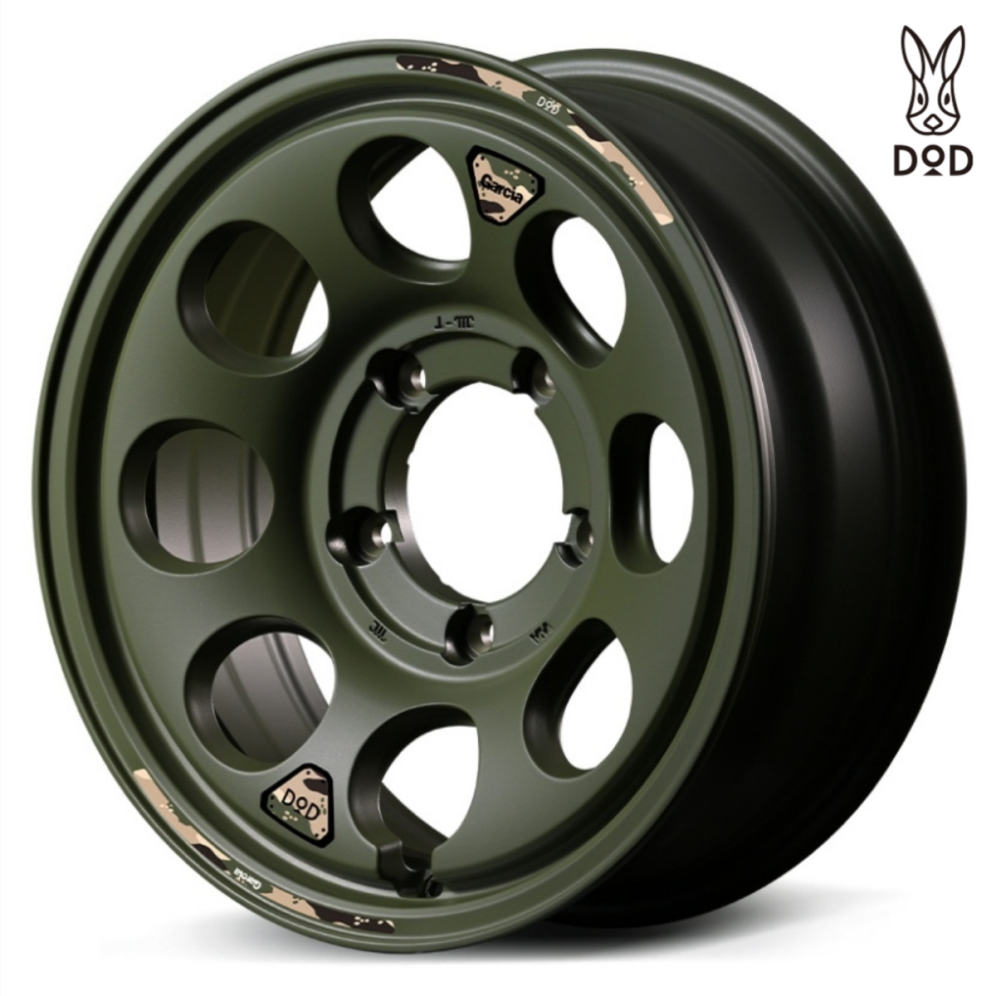 MID x DOD Usharin Green 16" Wheels for Jimny