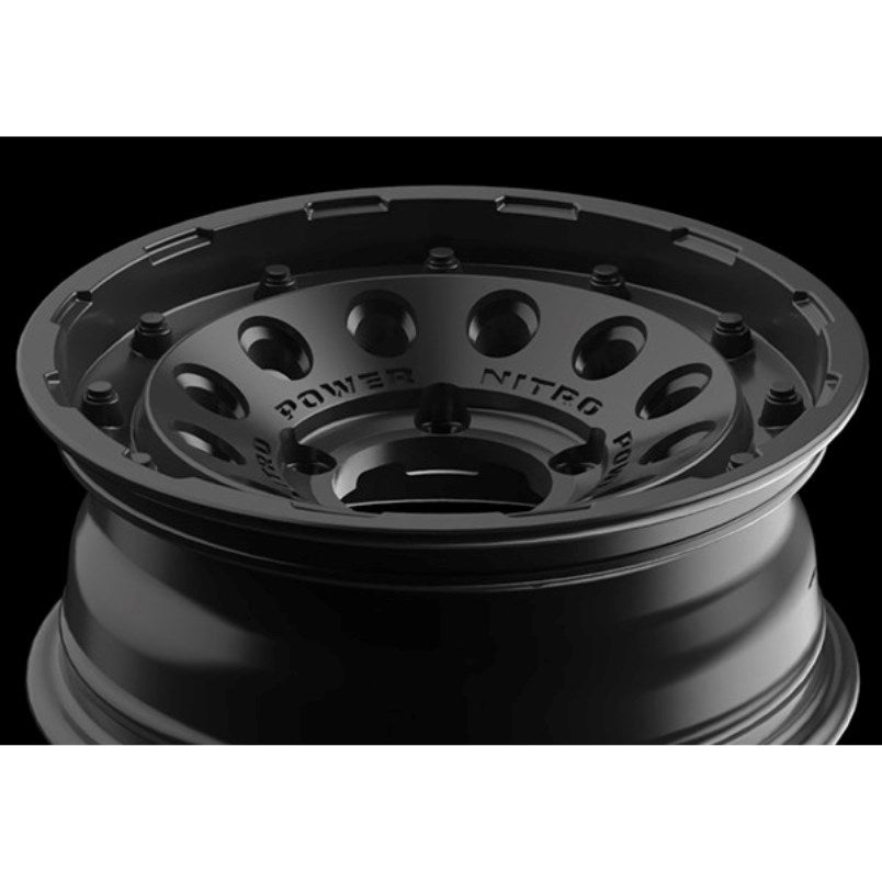 MID NITRO POWER H12 SHOTGUN Black Clear 16" Wheels for Jimny