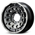 MID NITRO POWER H12 SHOTGUN Black Clear 16" Wheels for Jimny