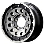 MID NITRO POWER H12 SHOTGUN Black Clear 15" Wheels for Jimny
