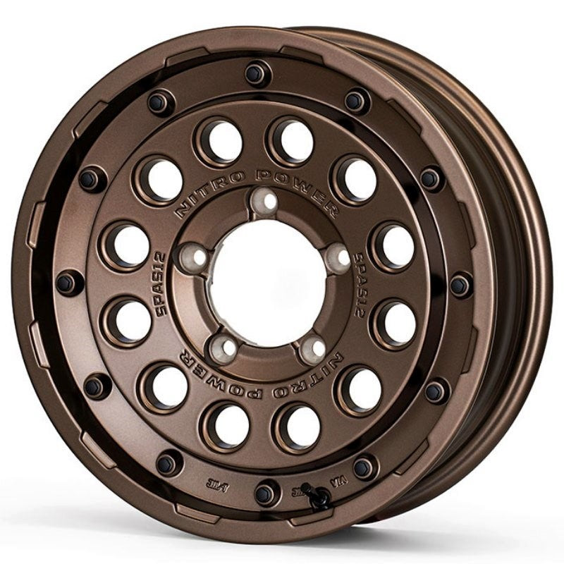 MID NITRO POWER H12 SHOTGUN Matte Bronze 16" Wheels for Jimny
