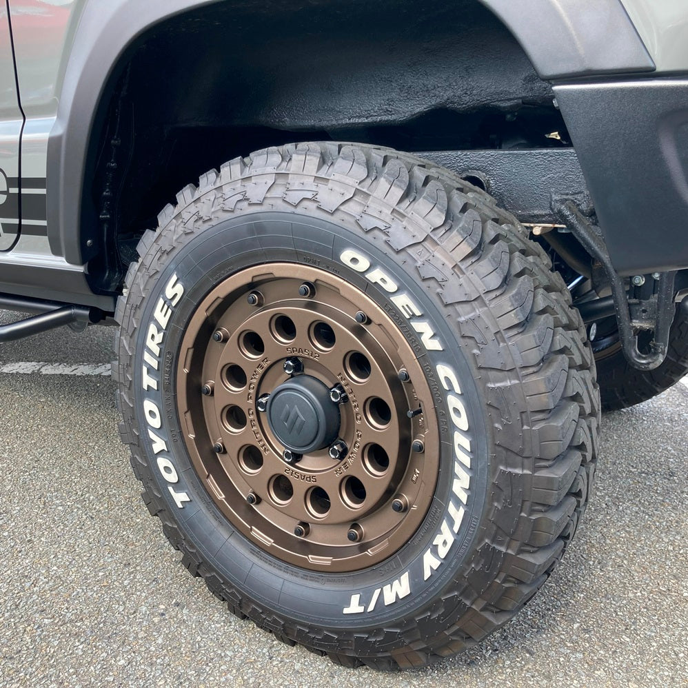 MID NITRO POWER H12 SHOTGUN Matte Bronze 16" Wheels for Jimny