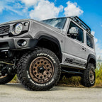 MID NITRO POWER H12 SHOTGUN Matte Bronze 16" Wheels for Jimny