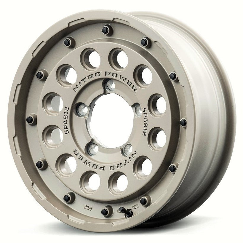 MID NITRO POWER H12 SHOTGUN Sand Beige 16" Wheels for Jimny