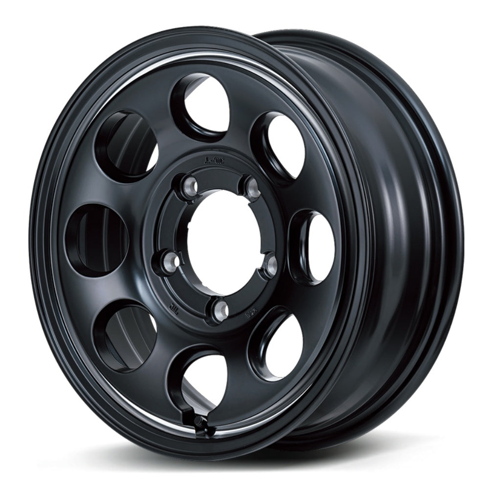 MID Garcia Palm8 SEMI GLOSS BLACK 16" Wheels for Jimny