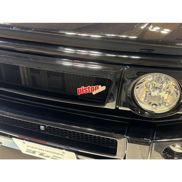 PISTON WORKS Emblem 14x5cm