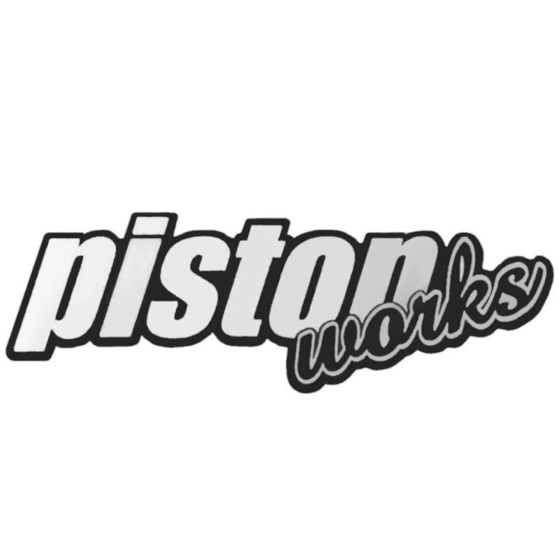 PISTON WORKS Emblem 14x5cm