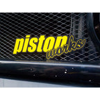 PISTON WORKS Emblem 14x5cm