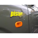 PISTON WORKS Emblem 14x5cm