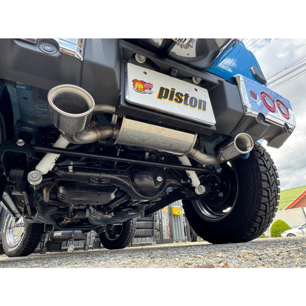 PISTON WORKS Dual Exhaust Muffler Jimny (2018-ON)