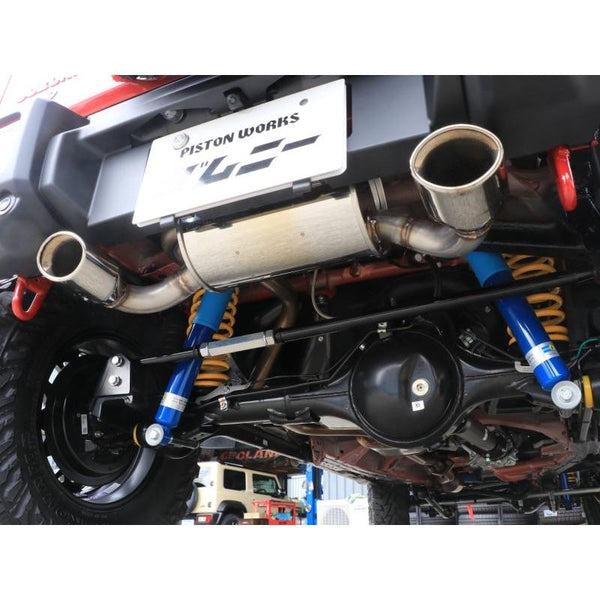 PISTON WORKS Dual Exhaust Muffler Jimny (2018-ON)
