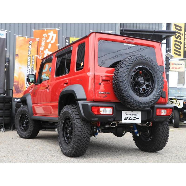 PISTON WORKS Dual Exhaust Muffler Jimny (2018-ON)