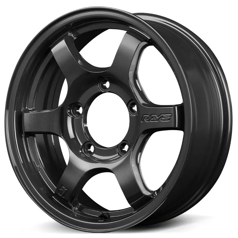 RAYS Gram Lights 57DR-X Super Dark Gunmetal 16" Wheels for Jimny