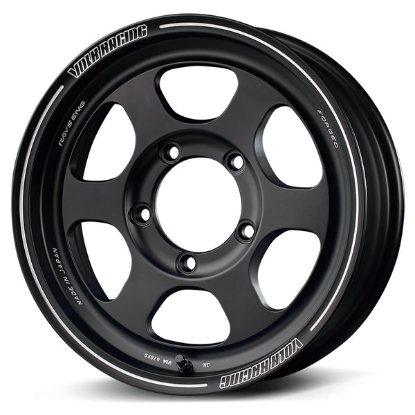 RAYS VOLK RACING TE37XT Blast Black 16" Forged Wheels for Jimny