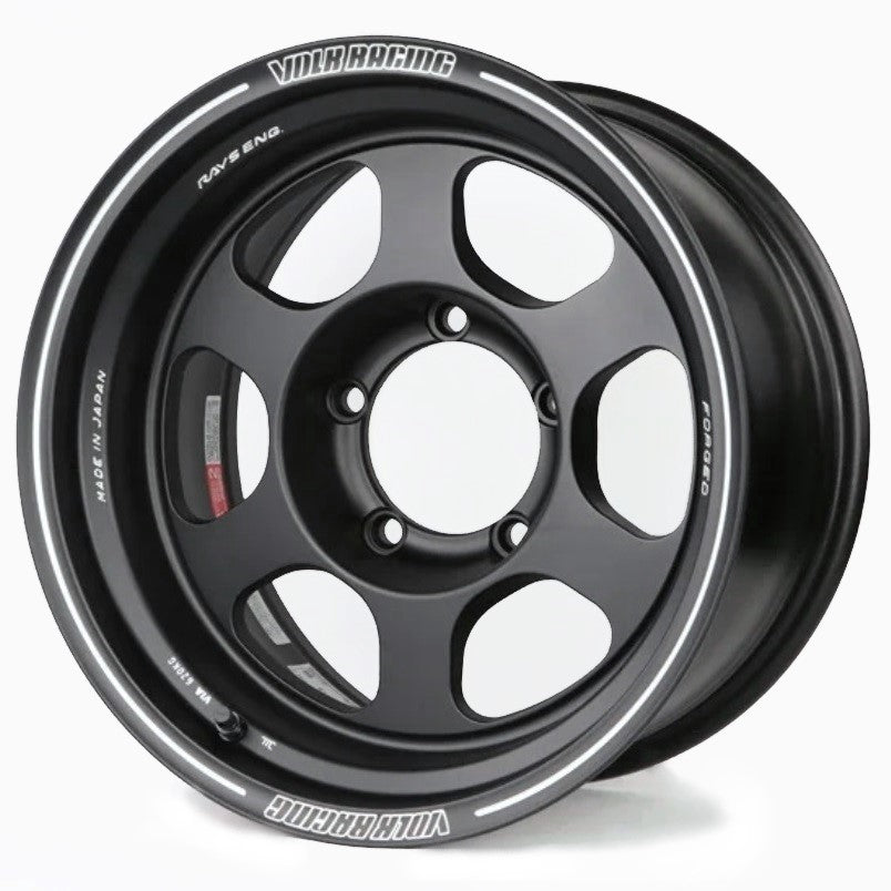 RAYS VOLK RACING TE37XT Matte Black 16" Forged Wheels for Jimny