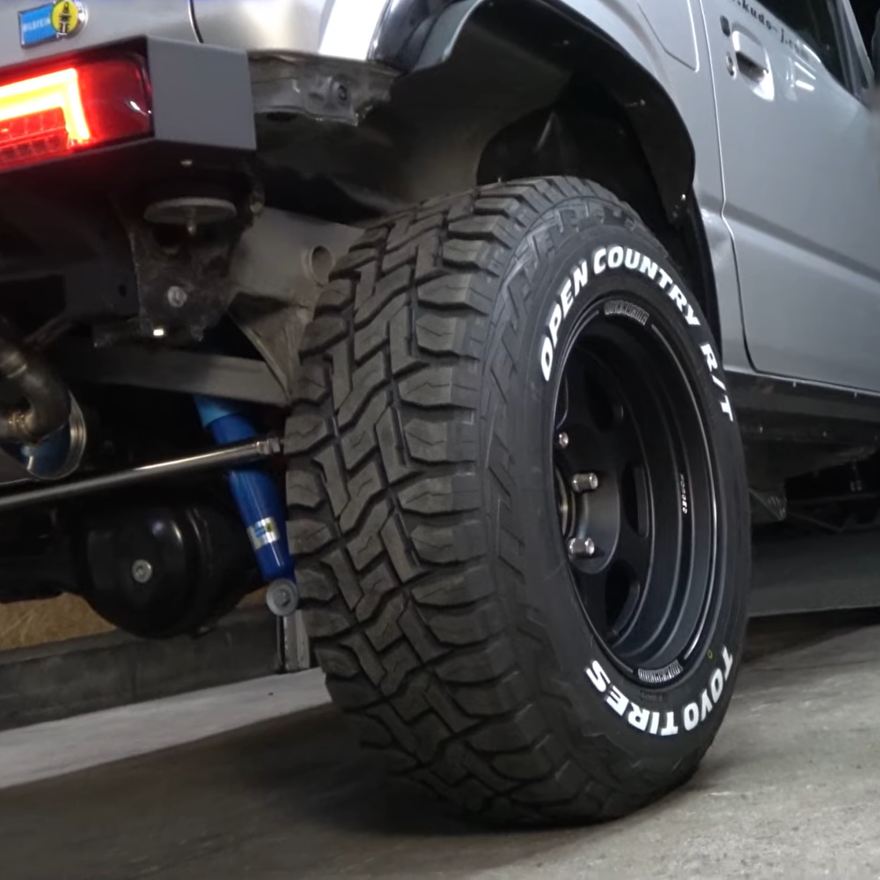 RAYS VOLK RACING TE37XT Matte Black 16" Forged Wheels for Jimny