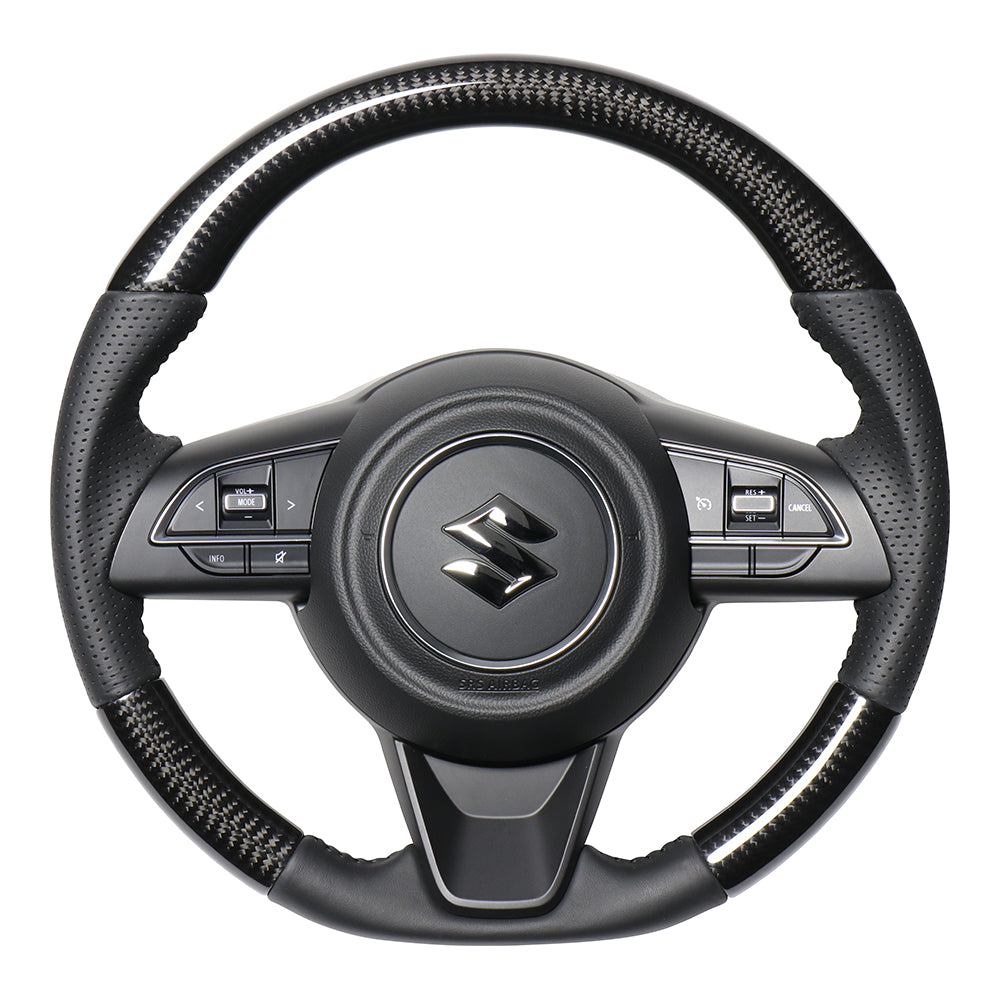 REAL Carbon Steering Wheel with Genuine Leather Jimny (2018-ON)