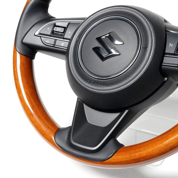 REAL Genuine Wood Steering Wheel Jimny JB74 (2018-ON)