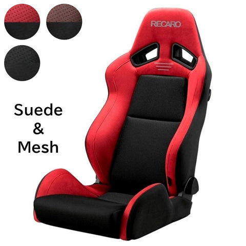 RECARO SR-7 GU100 Suede & Mesh Reclining Sport Seat