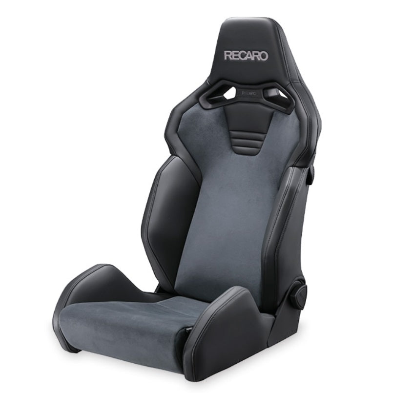 RECARO SR-S UT100 Leather & Suede Reclining Sport Seat