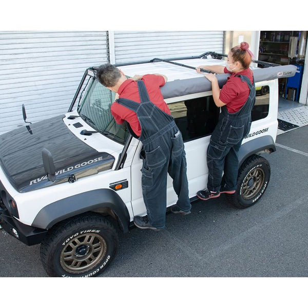 RV4 WILD GOOSE Side Sill Guard Steps Jimny JB74 (2018-ON)