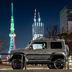 SHOWA GARAGE Rain Gutter Roof Rack M-size Wide for Jimny (2018-ON)
